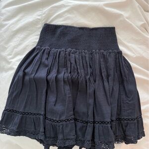 Rebecca Taylor Navy Mini Skirt size S